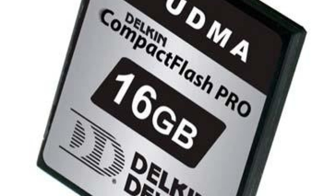  Delkin CompactFlash 16GB Pro UDMA - szybko i pojemnie