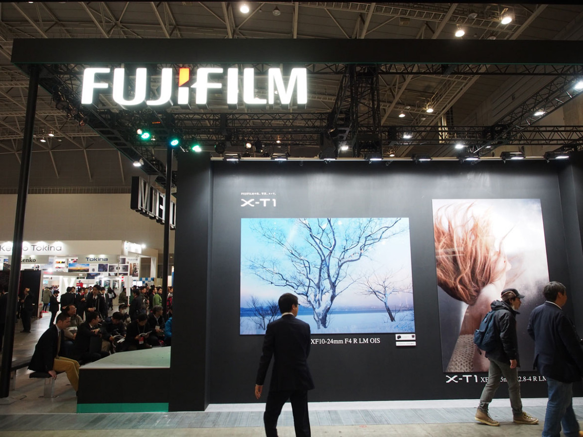 stoisko firmy Fujifilm
