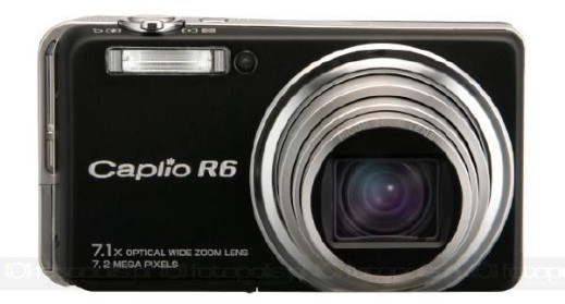 Ricoh Caplio R6 - super zoom w super cienkiej obudowie