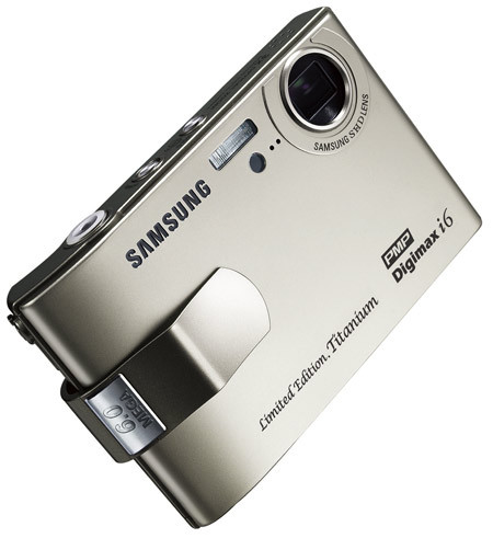 Tytanowy Samsung Digimax i6 PMP