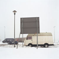 Prace Łukasza Biedermana w galerii theprintspace w Londynie