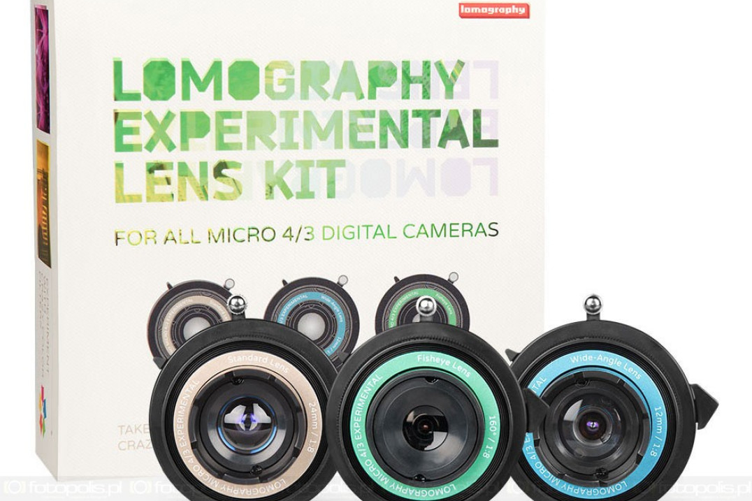 Lomography Experimental Lens Kit do Mikro Cztery Trzecie