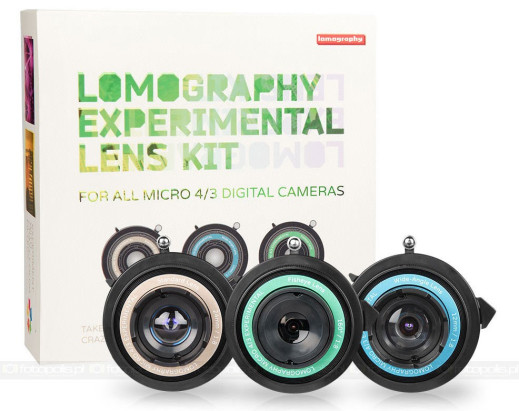 Lomography Experimental Lens Kit do Mikro Cztery Trzecie