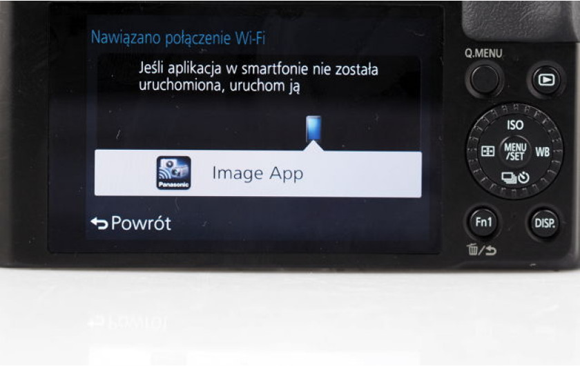 LX100 - Wifi, nawiązywanie połączenia