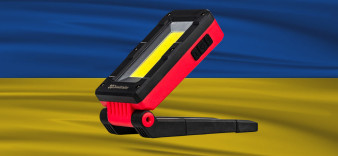 Światło dla Ukrainy - Quadralite przekaże 500 latarek dla walczących o Ukrainę