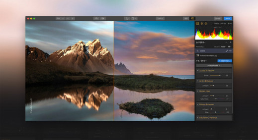 Luminar Flex z systemem Accent AI 2.0 - inteligentna wtyczka, która odmienić ma sposób pracy w programach graficznych