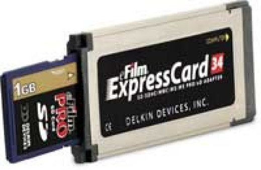 Nowe czytniki Delkin ExpressCard do laptopów