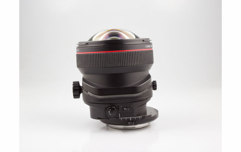 Canon TS-E 17mm f/4L - działanie opcji shift