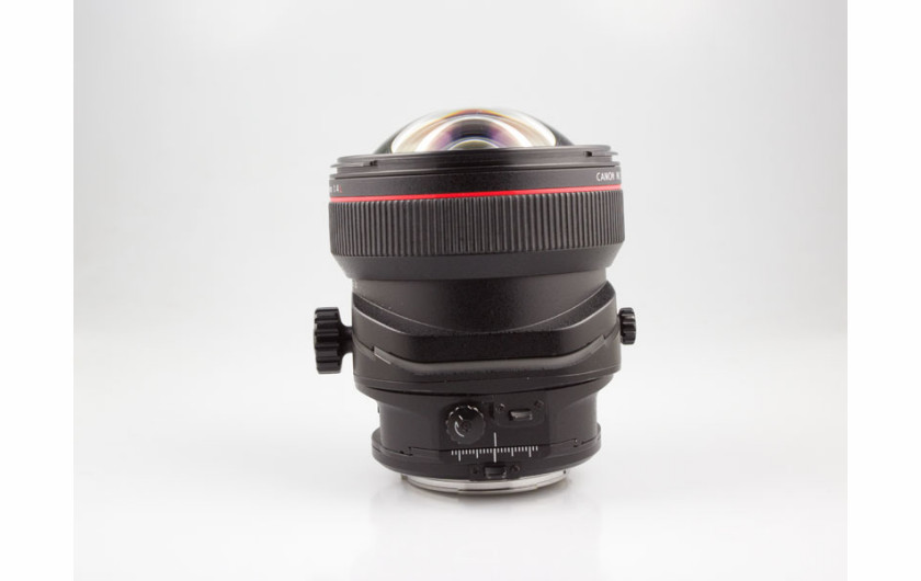 Canon TS-E 17mm f/4L - działanie opcji shift