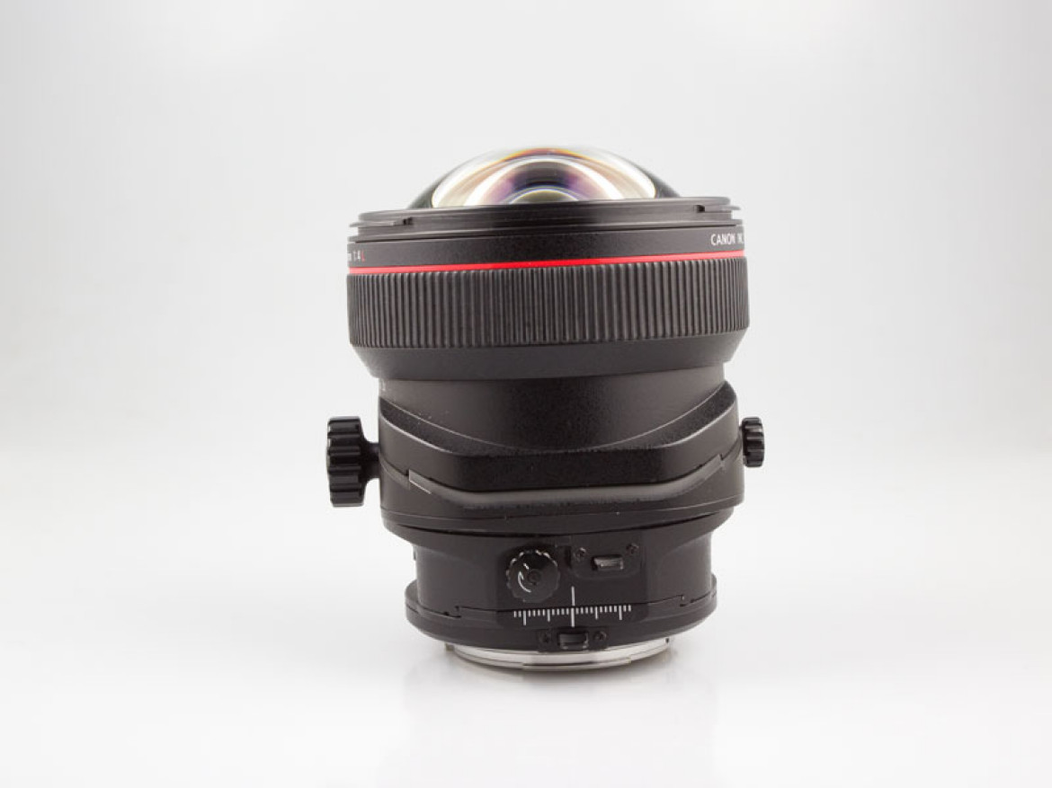 Canon TS-E 17mm f/4L - działanie opcji "shift"