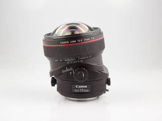 Canon TS-E 17mm f/4L - działanie opcji tilt