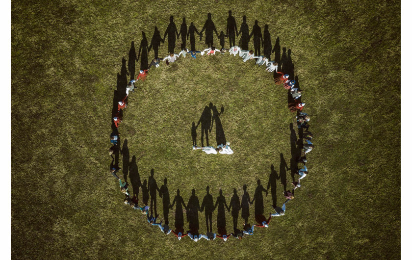 fot. Marcis Baltskars, 1. miejsce w  kategorii From Above / International Wedding Photographer of the Year 2019