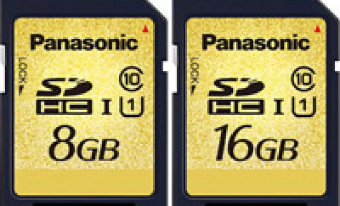 Panasonic SDHC 8GB i 16GB zgodne z UHS-I