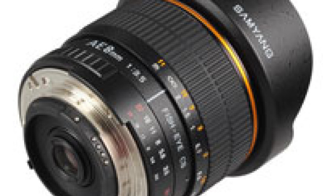 Samyang AE 8 mm f/3,5 Aspherical IF MC Fish-eye CS - dla Nikona, z mikroprocesorem