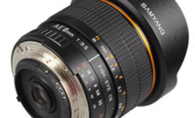  Samyang AE 8 mm f/3,5 Aspherical IF MC Fish-eye CS - dla Nikona, z mikroprocesorem