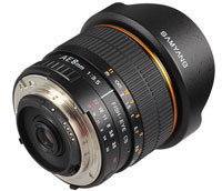 Samyang AE 8 mm f/3,5 Aspherical IF MC Fish-eye CS - dla Nikona, z mikroprocesorem