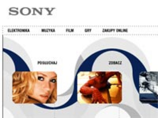 Nowe strony internetowe Sony Poland