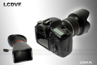 LCD ViewFinder - dwukrotne powiększenie ekranu