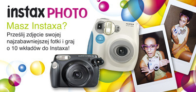 INSTAX PHOTO - wygraj wkłady do swojego Instaxa