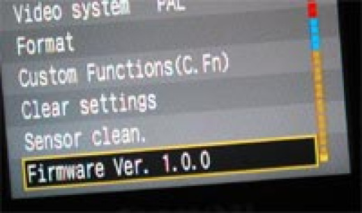 Firmware aparatu cyfrowego - co to jest?
