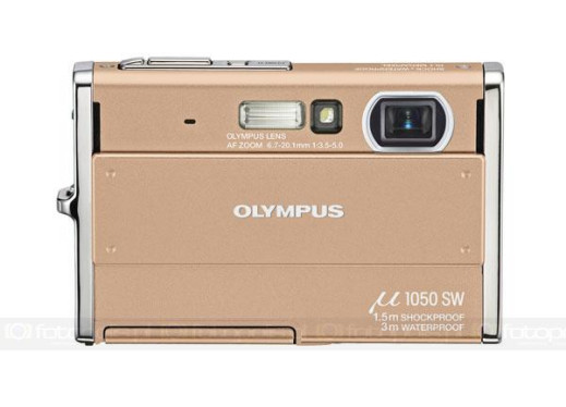 Olympus mju 1050 SW - łatwiejszy do zauważenia