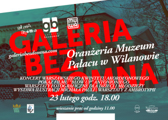 Galeria Bezdomna za(k)wita w Oranżerii