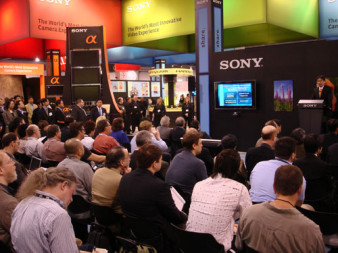 Konferencja prasowa Sony na PMA 2007