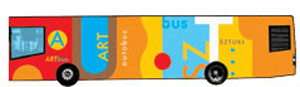 Autobus sztuki w Łodzi