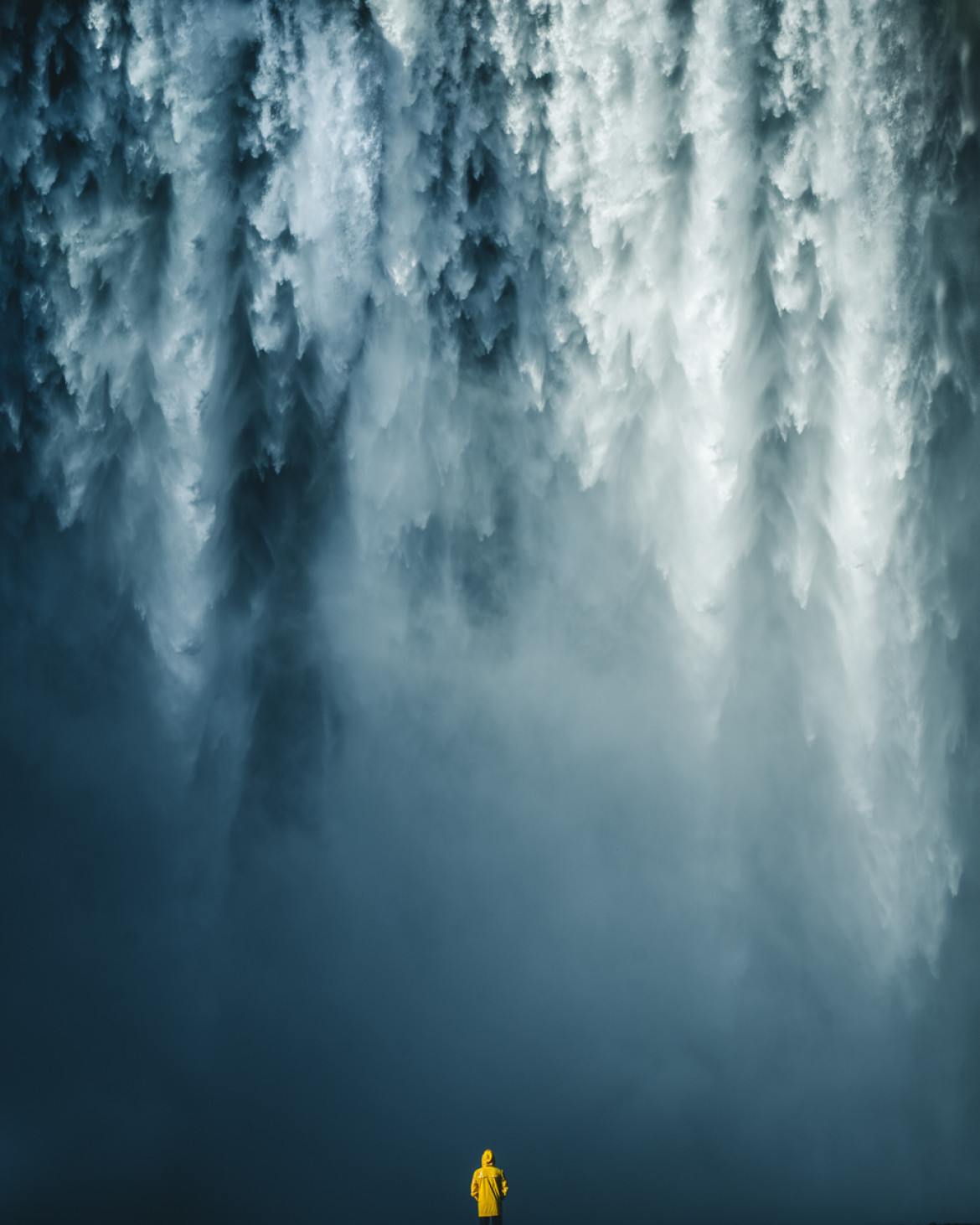 fot. Witold Ziomek, Waterfall, 1. miejsce w amatorskiej kategorii Nature