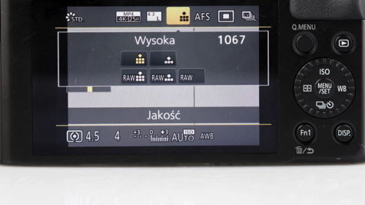 LX100 - zmiana trybów rozdzielczości