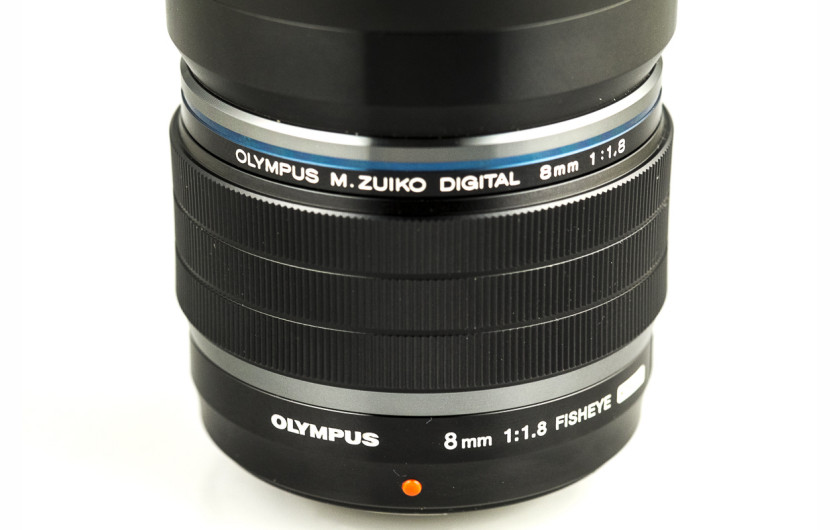 Olympus M.Zuiko Digital ED 8 mm Fisheye 1:1.8 PRO - pierścień ostrości