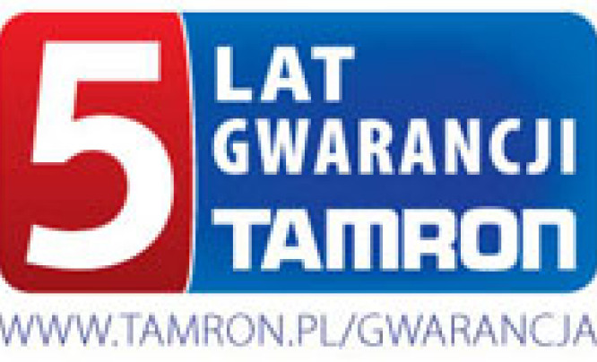  Gwarancja na obiektywy Tamron wydłużona do 5 lat