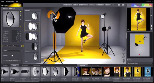 Set.a.light 3D Studio - symulator, który pozwoli zaplanować sesję w najdrobniejszym szczególe