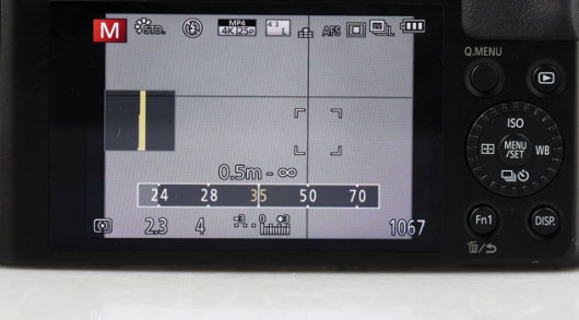 LX100 - tak samo zoom