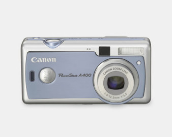 Canon PowerShot A400 w czterech kolorach