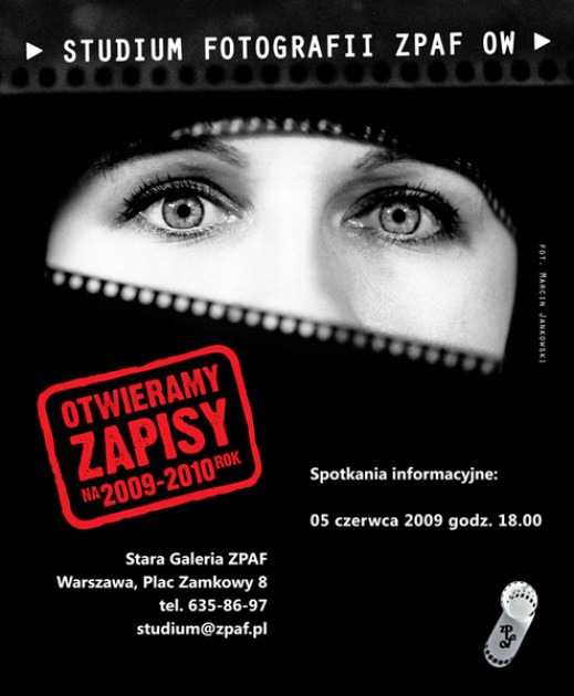 Studium Fotografii ZPAF - spotkanie informacyjne