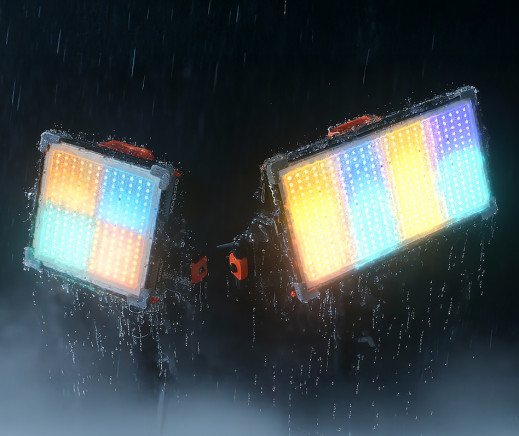 Godox Knowled P600R Hard P4 i P1200R Hard P8 - pełnokolorowe panele LED z kontrolą stref i uszczelnieniami