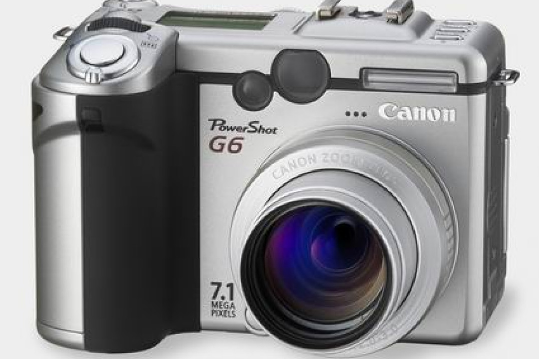 Canon PowerShot G6 - jednak 7 Megapikseli