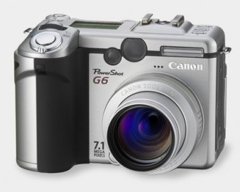 Canon PowerShot G6 - jednak 7 Megapikseli