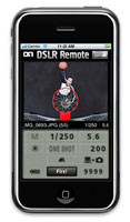 OnOne DSLR Camera Remote - iPhone sterujący lustrzankami