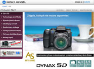 Strona poświęcona Konice Minolcie Dynax 5D