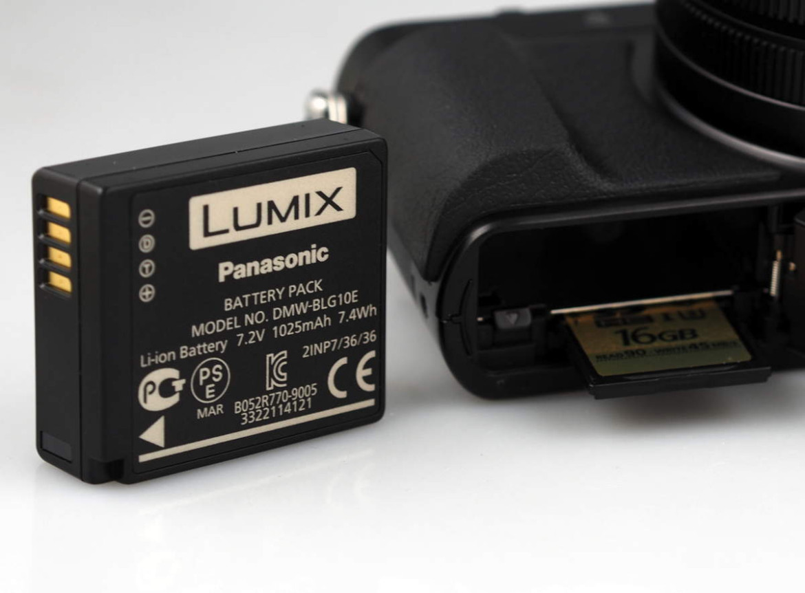 LX100 - parametry baterii