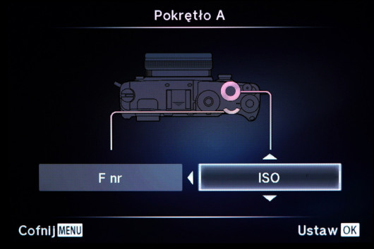 Olympus PEN-F oferuje szerokie możliwości personalizacji