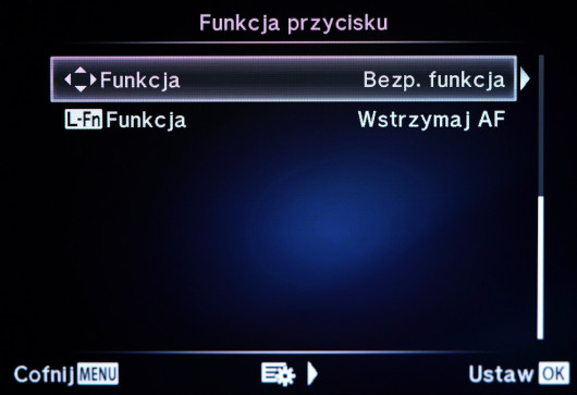 Olympus PEN-F oferuje szerokie możliwości personalizacji