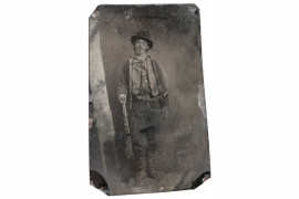 #17. autor nieznany, “Billy the Kid” (Fort Sumner, New Mexico) 1879 - 2011: $2,300,000