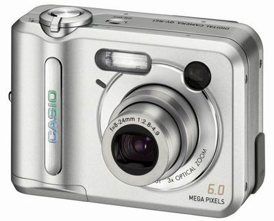 Casio QV-R61 - amatorskie 6 Megapikseli
