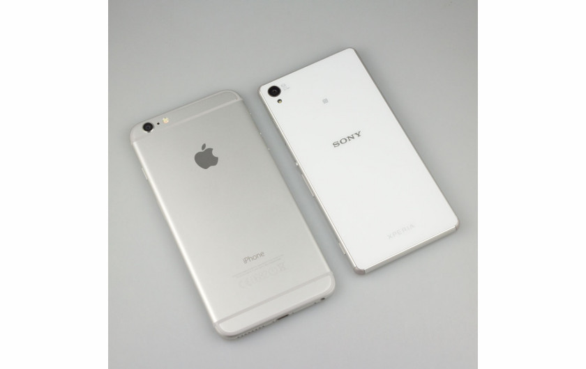 iPhone 6 Plus i Sony Xperia Z3 - porównanie wielkości