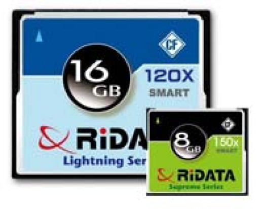 Ridata SMART Compact Flash - sprytne karty