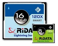 Ridata SMART Compact Flash - sprytne karty