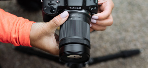 Canon RF-S 55-210 mm f/5-7.1 IS STM - budżetowy teleobiektyw APS-C z dużym powiększeniem